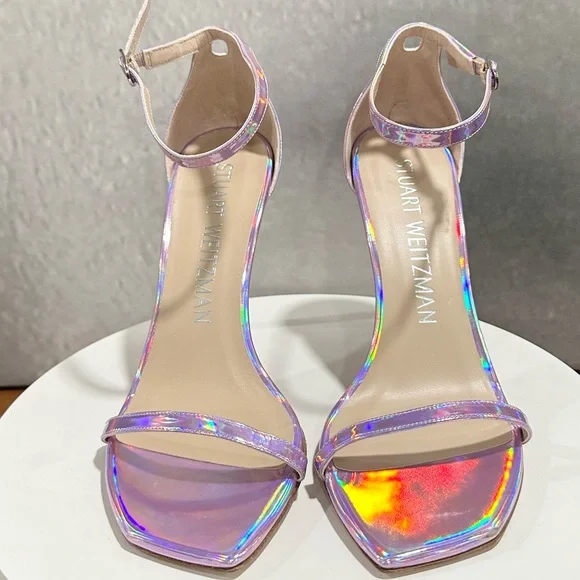🌹STUART WEITZMAN🌹 Nudistcurve Ankle Strap Sandal Size: 9 - Picture 7 of 12